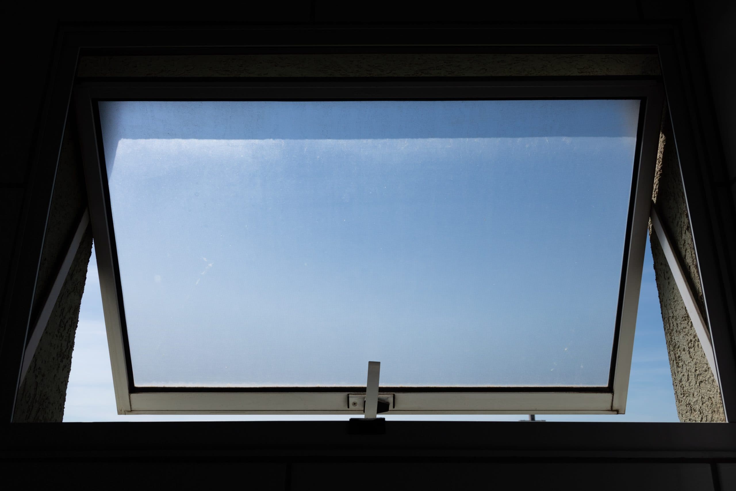 an open window
